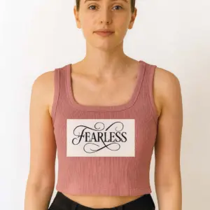 Fearless - Crop Top (Sleeveless)