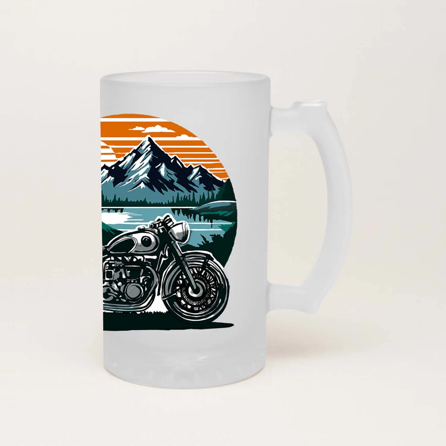 BIKER copy beer mug