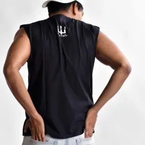 Black - Sleeveless T-shirt
