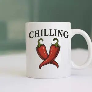 Chilling - White Mug