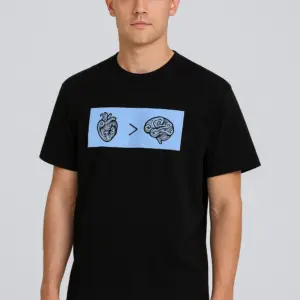 Heart > Brain  - Relaxed fit