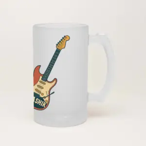 Guitar- Beer Frost Mug