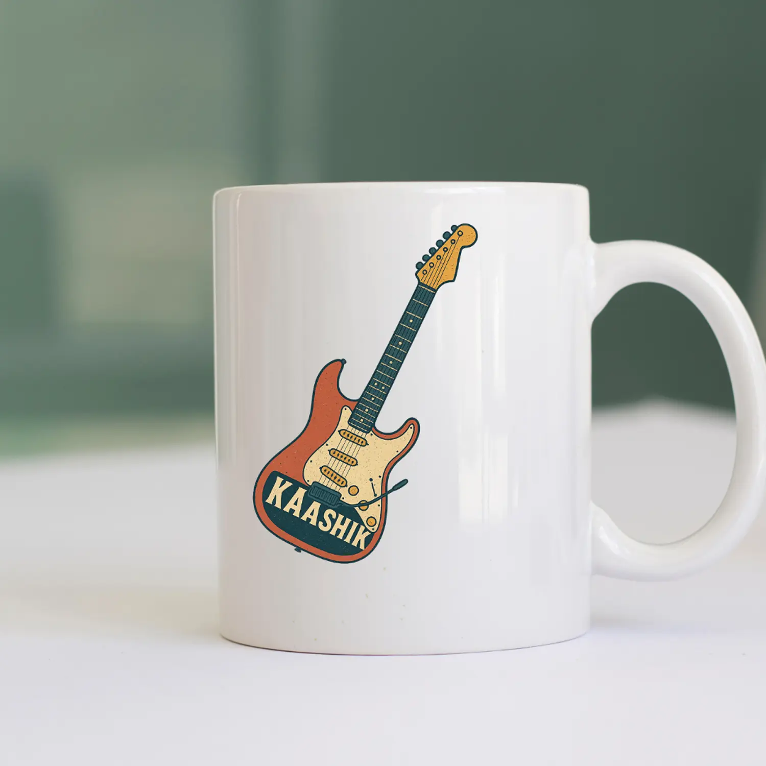 White and Brown Minimalist Mug Mockup Instagram Post - 1
