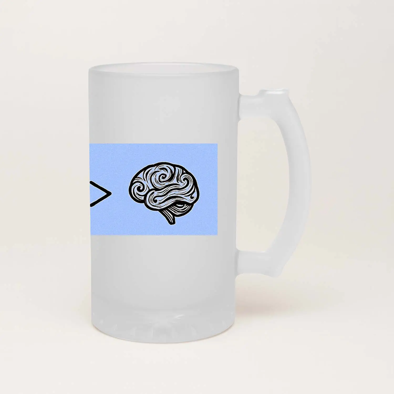 MIND HEART beer mug