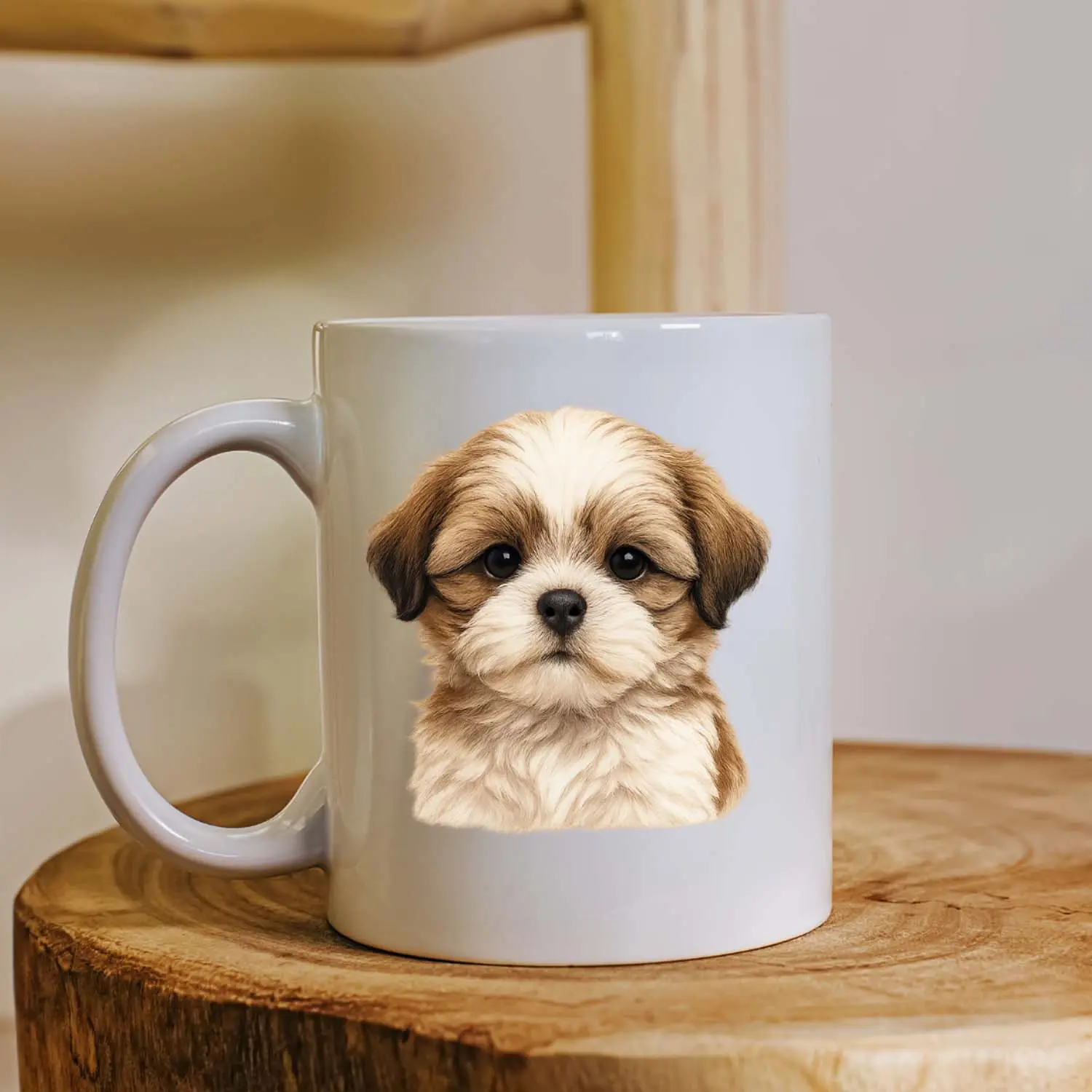 Cream and Brown Minimalist Mug Mockup Instagram Post - 1