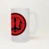 RED BLACK 1 beer mug