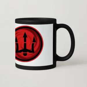 Sharingan Black 2  - Black Patch Mug