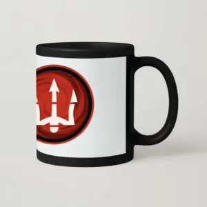 Sharingan White 1  - Black Patch Mug