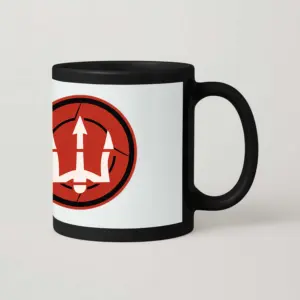 Sharingan White 2  - Black Patch Mug