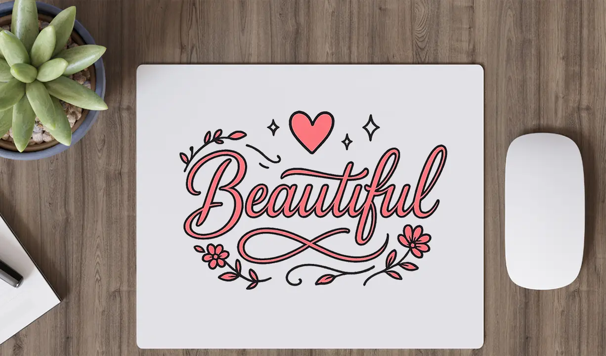 beautiful - mousepad
