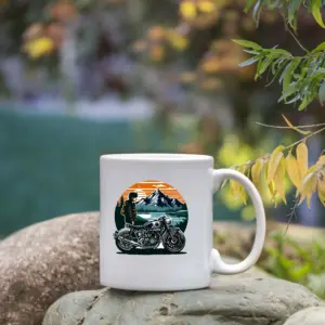 Biker - White Mug