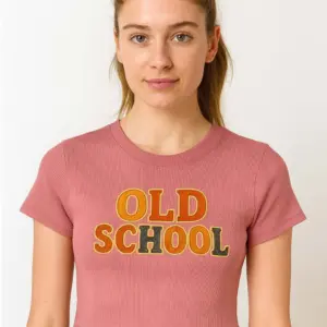 Old School  - Crop Top