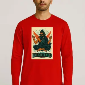 Enlightened Monk - Full Sleeve T-shirt