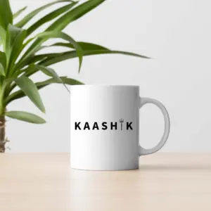 Kaashik Name - White Mug
