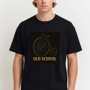 High Wheel ( Old School ) - Oversize T-Shirt