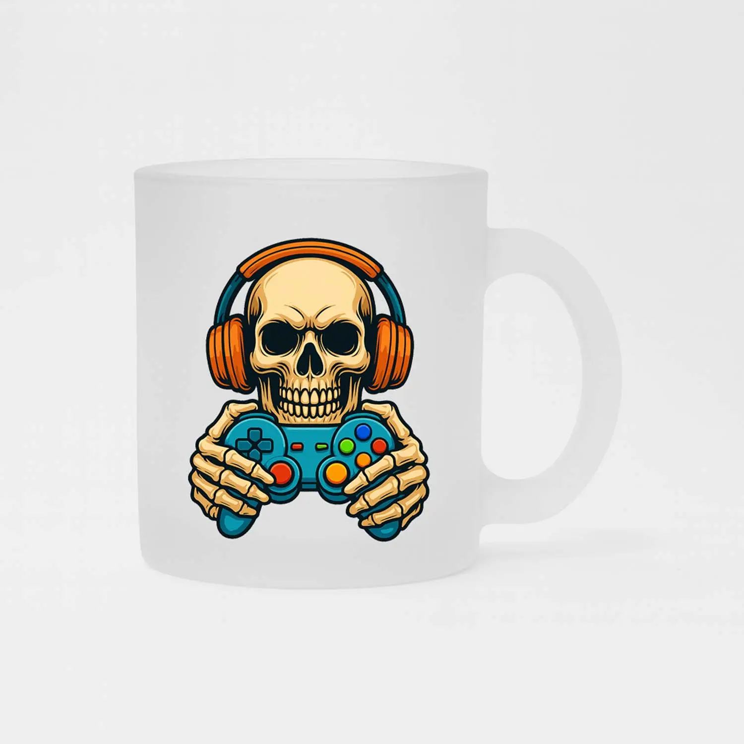 skull copy frost mug