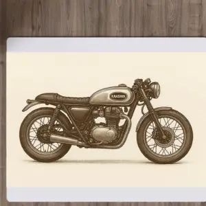 Vintage Bike - Mousepad
