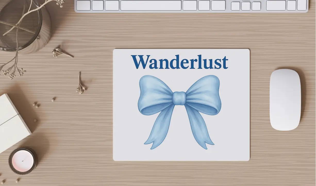 wanderlust - mousepad