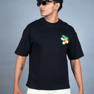 Flex Black Oversize T-shirt