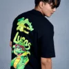 Flex-black-oversize-tshirt-side-view