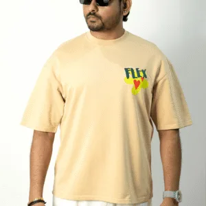 Flex Beige Oversize T-shirt