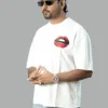 Red-flag-oversize-tshirt-sideview