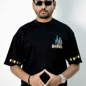 Wasted Black Oversize T-shirt