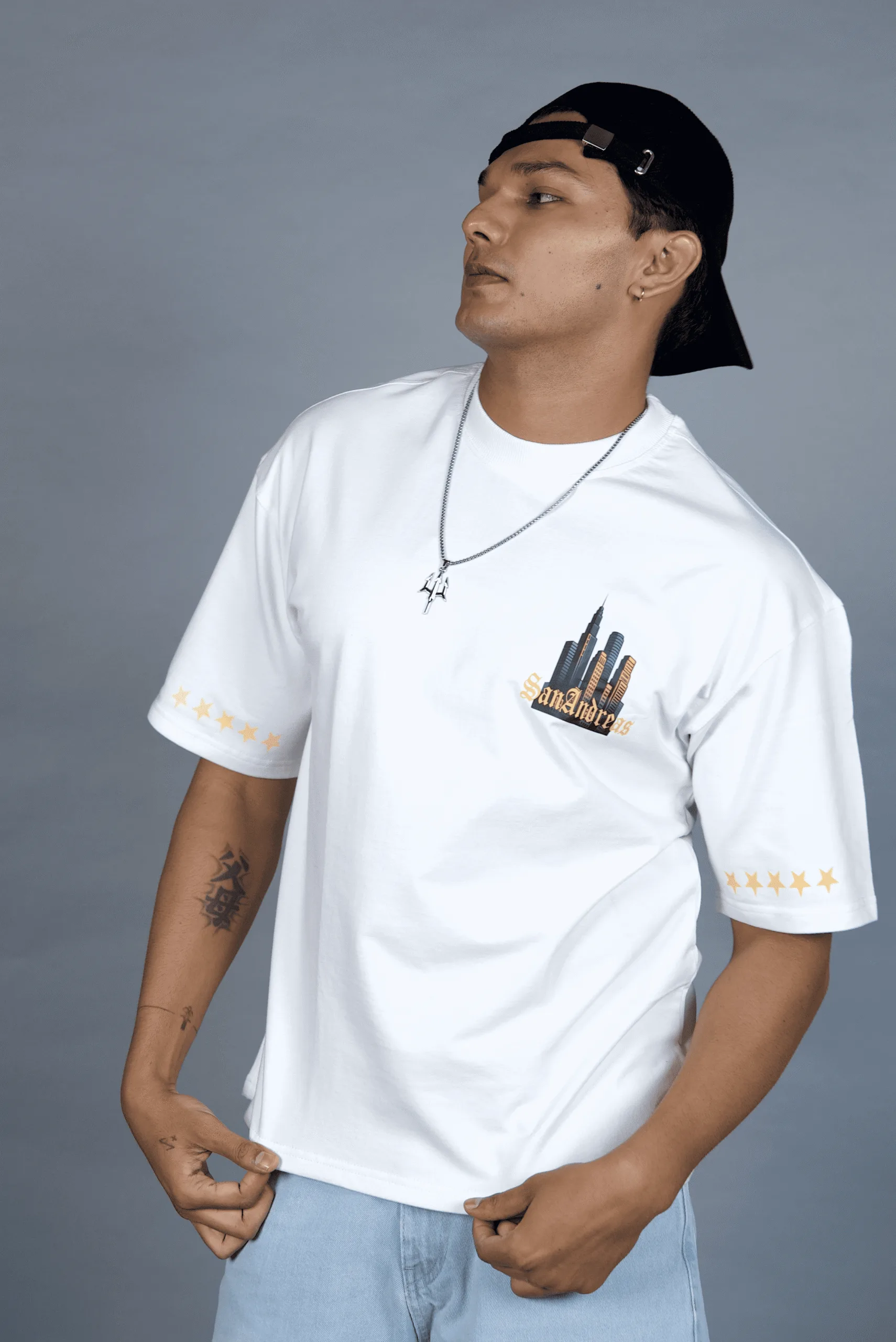 Wasted-white-oversize-tshirt-front
