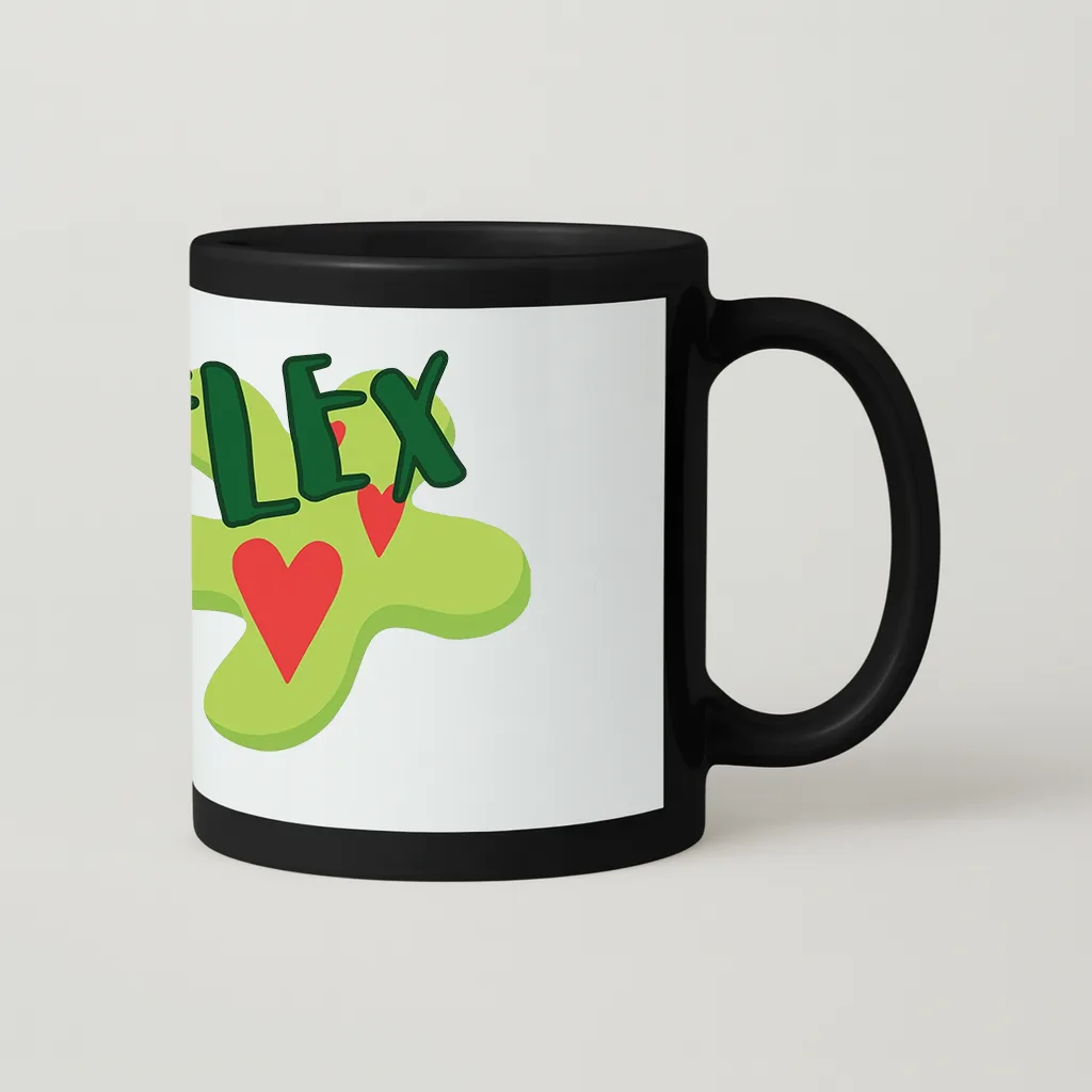 FLEX BLACK PATCH MUG