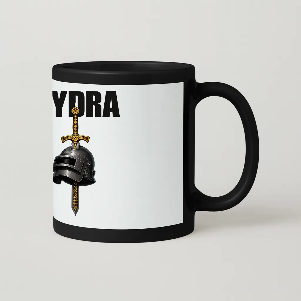 PUB G SWORD BLACK PATCH MUG_