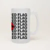 red flag beermug