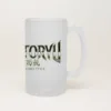 thre sword style beer mug